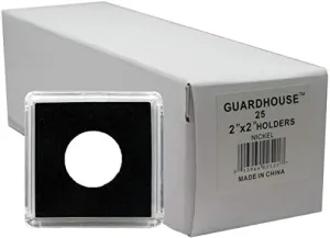 Guardhouse Tetra Snaplocks for Nickels and US $5 Gold Half Eagles Pack of 25