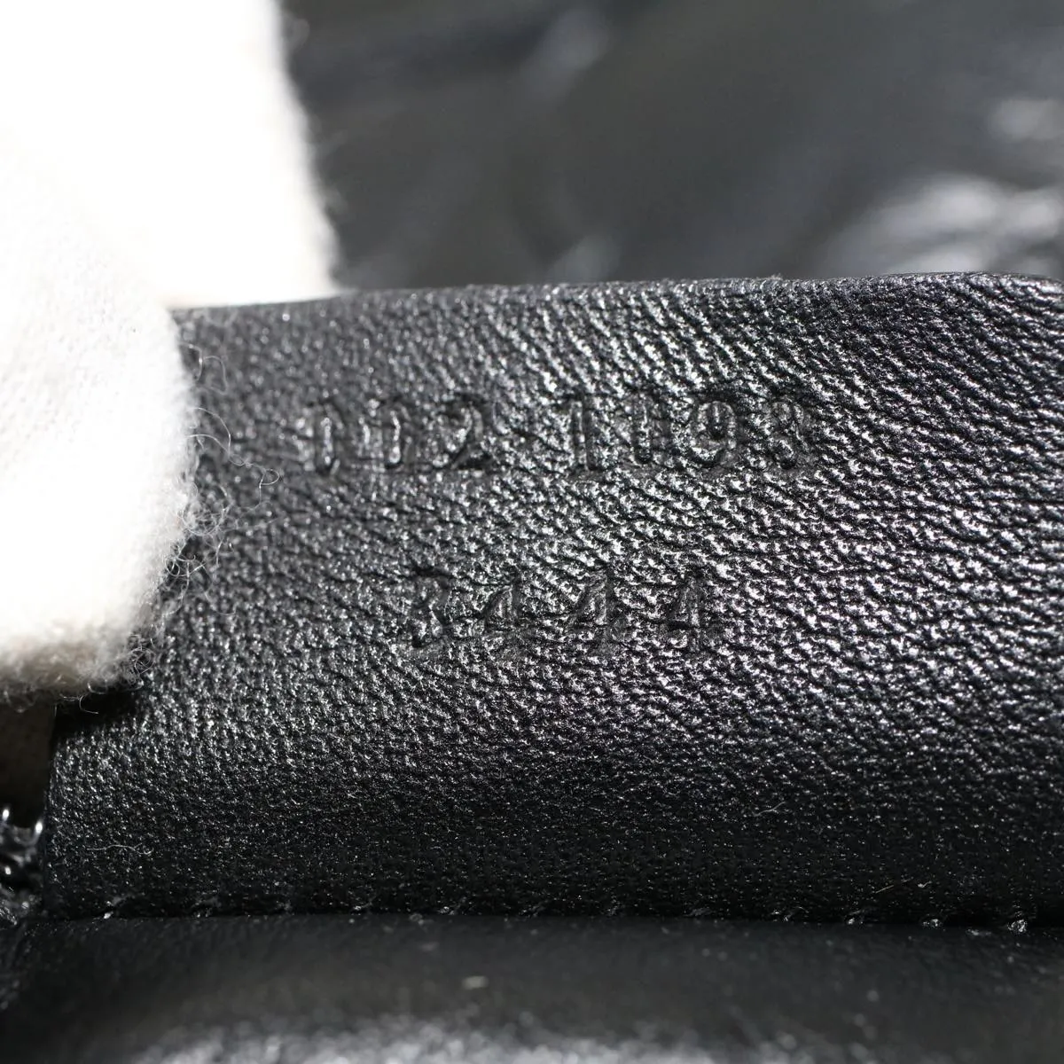 GUCCI GG Canvas Sherry Line Tote Bag Black White 002 1093 3444 th3756