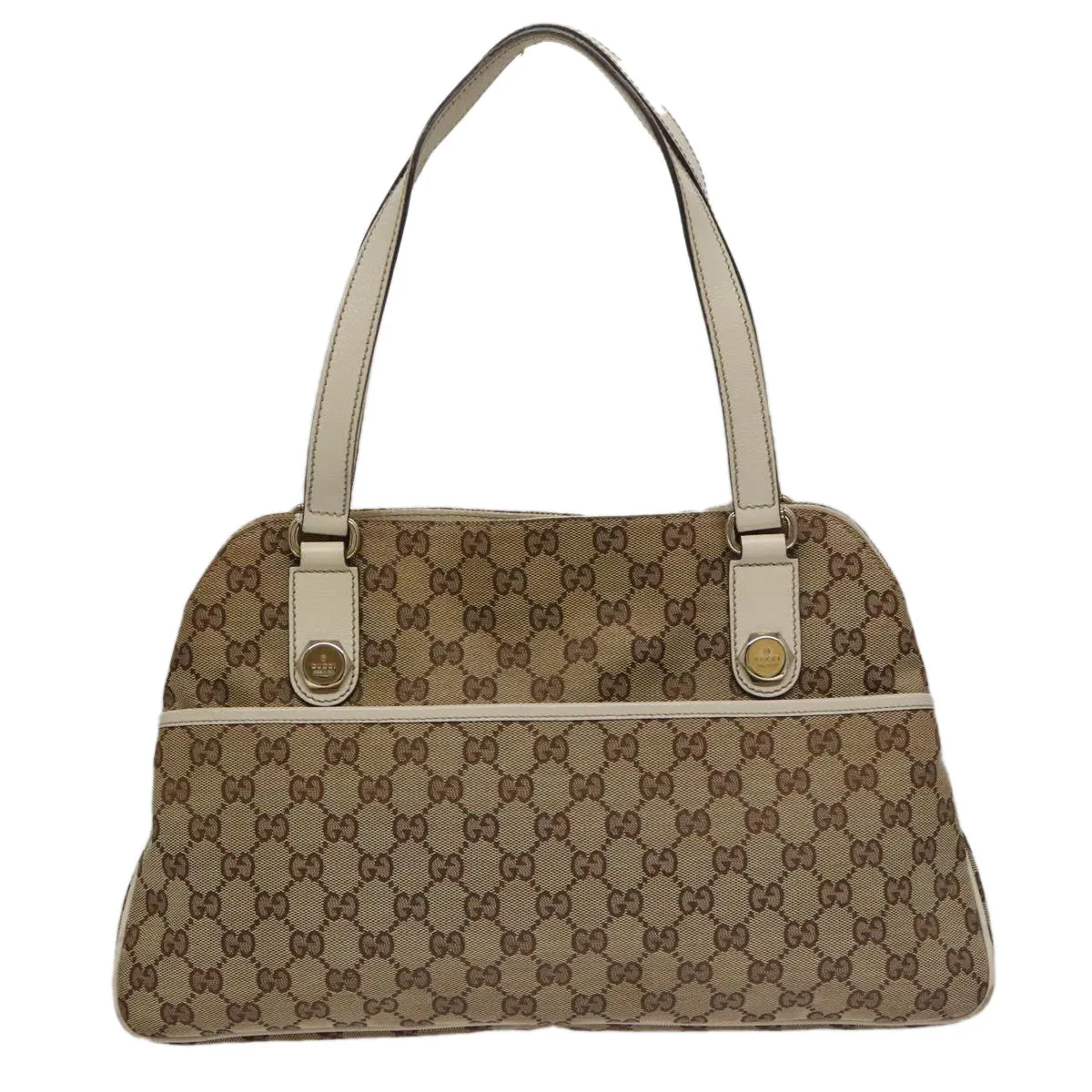 GUCCI GG Canvas Tote Bag Beige 163288 ep6932