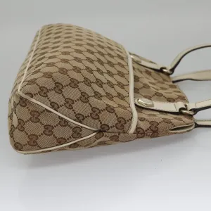 GUCCI GG Canvas Tote Bag Beige 163288 ep6932