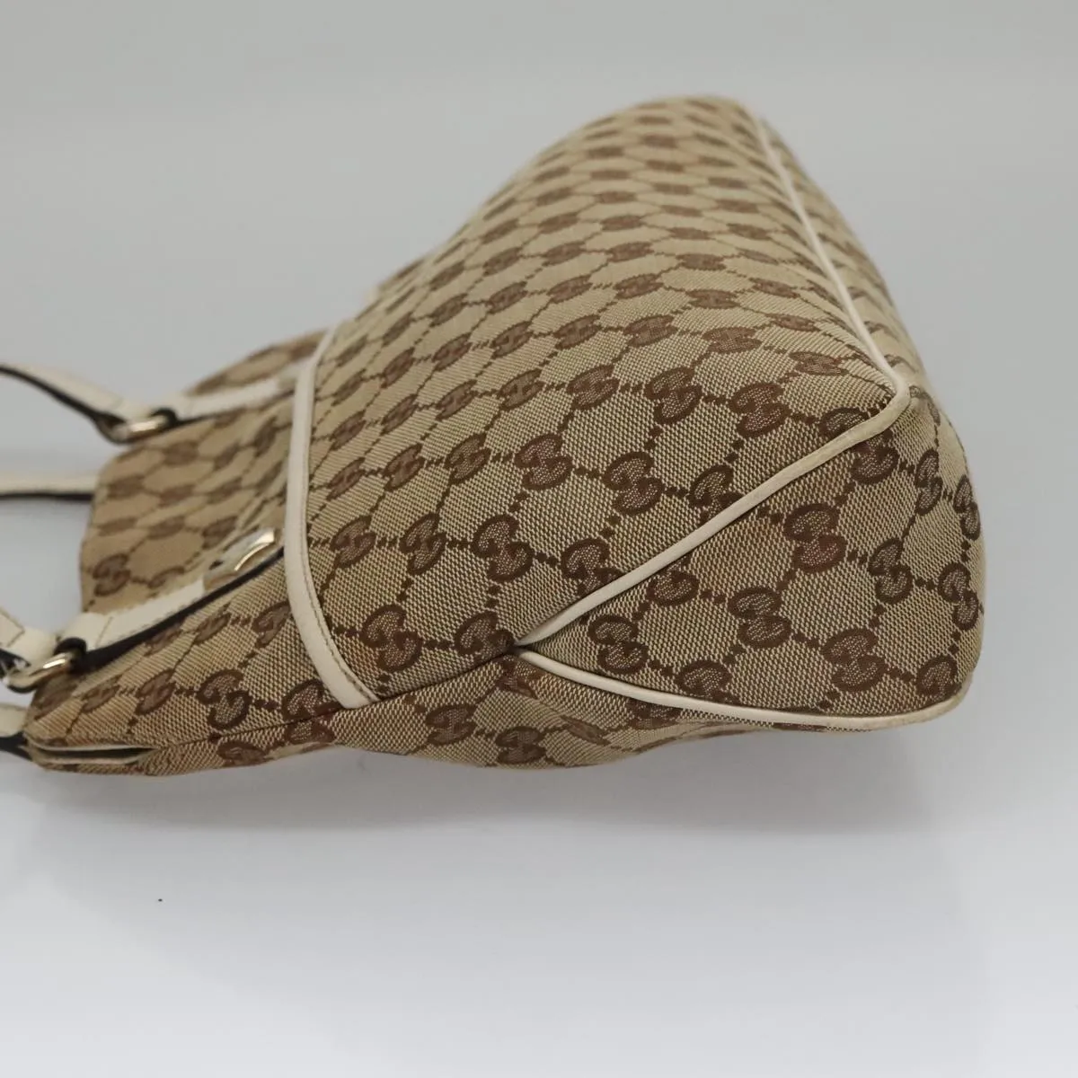 GUCCI GG Canvas Tote Bag Beige 163288 ep6932