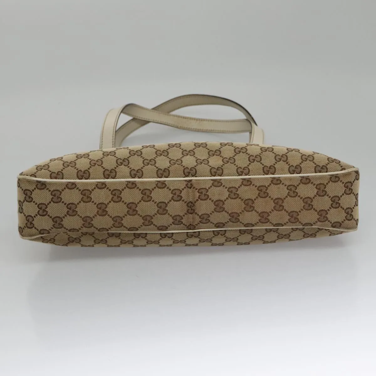 GUCCI GG Canvas Tote Bag Beige 163288 ep6932