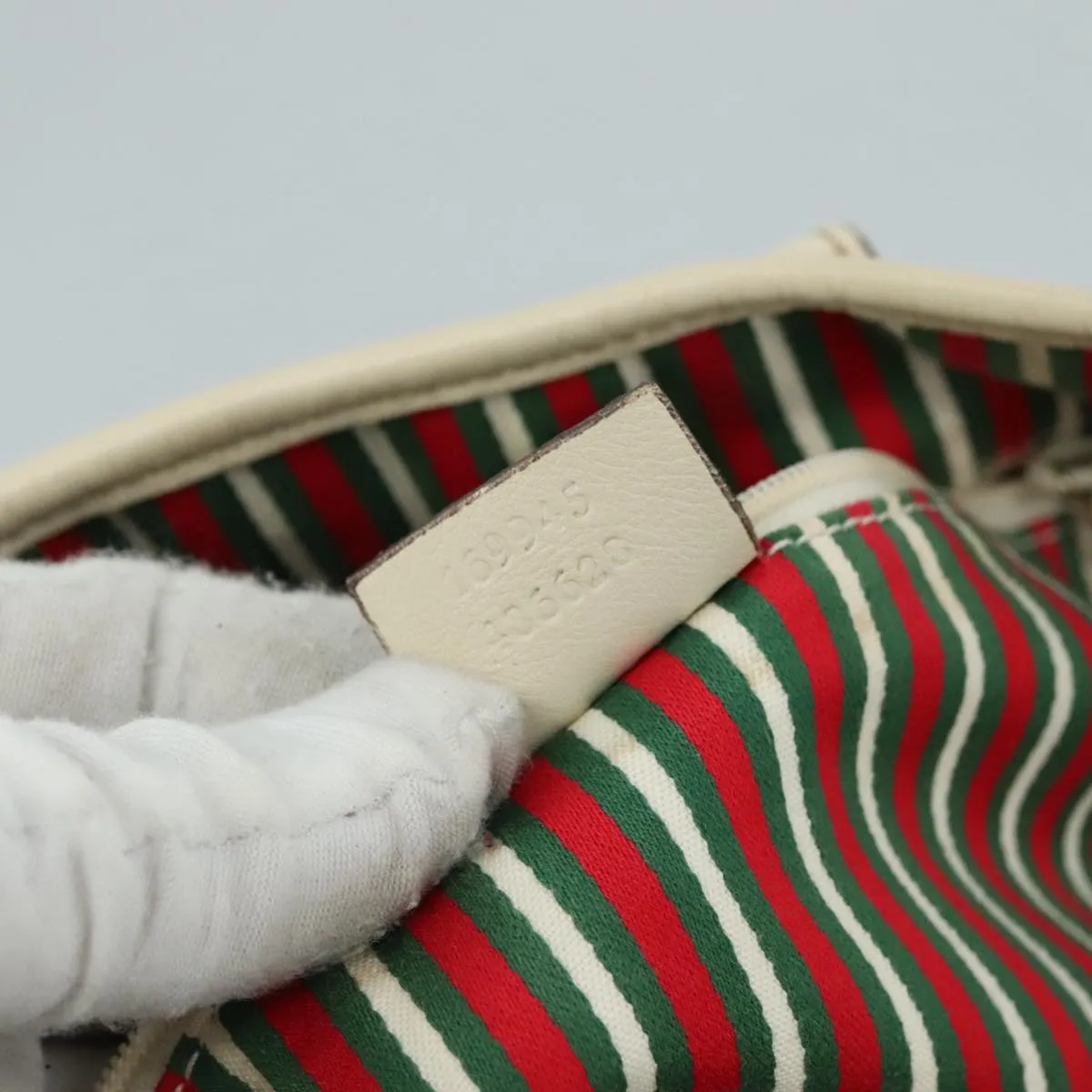GUCCI GG Canvas Tote Bag Beige 169945 106810