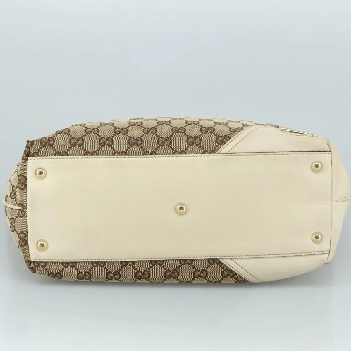 GUCCI GG Canvas Tote Bag Beige 169945 106810