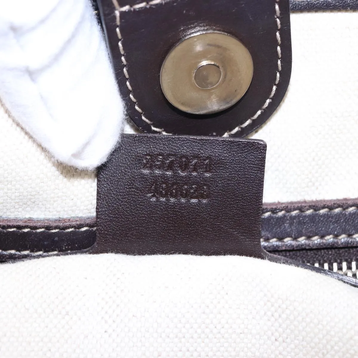 GUCCI GG Canvas Tote Bag Beige 257071 ac3048