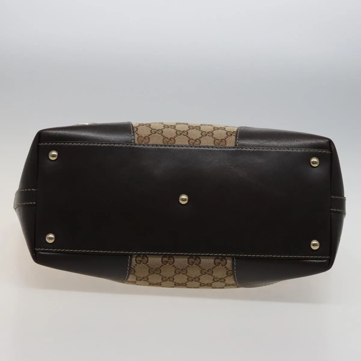 GUCCI GG Canvas Tote Bag Beige 257071 ac3048