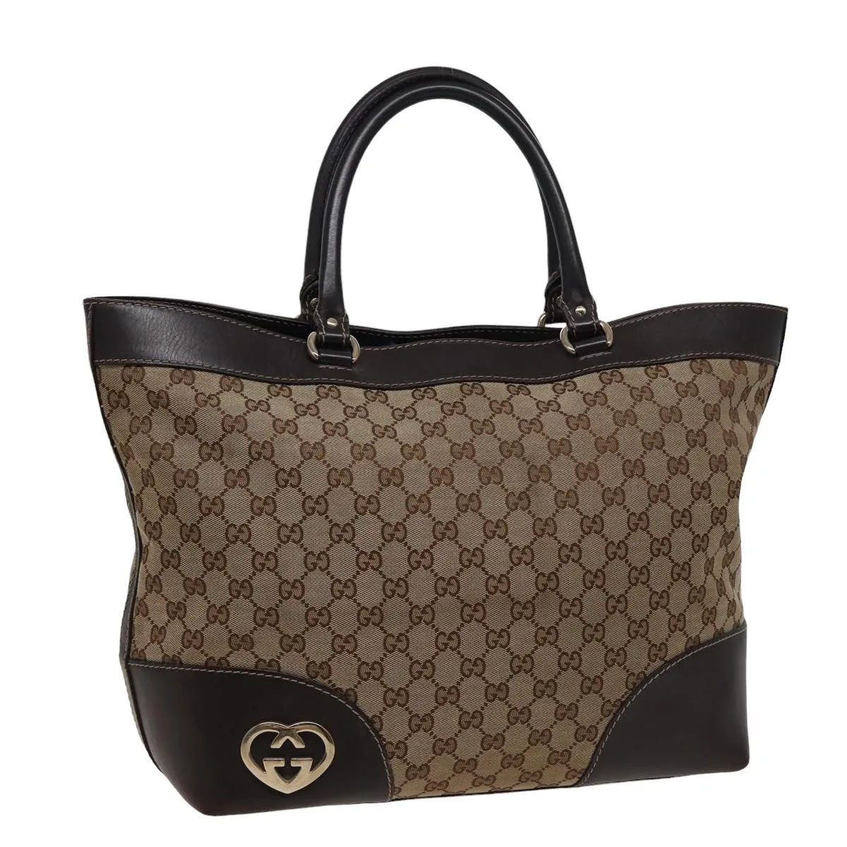 GUCCI GG Canvas Tote Bag Beige 257071 ac3048