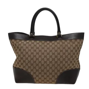 GUCCI GG Canvas Tote Bag Beige 257071 ac3048