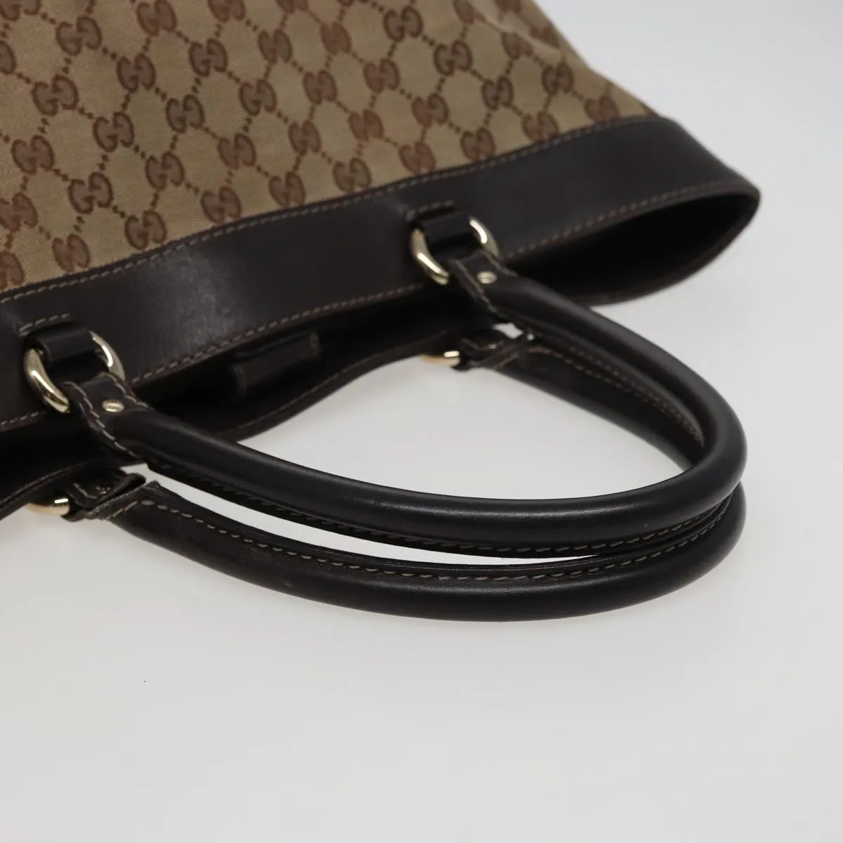 GUCCI GG Canvas Tote Bag Beige 257071 ac3048