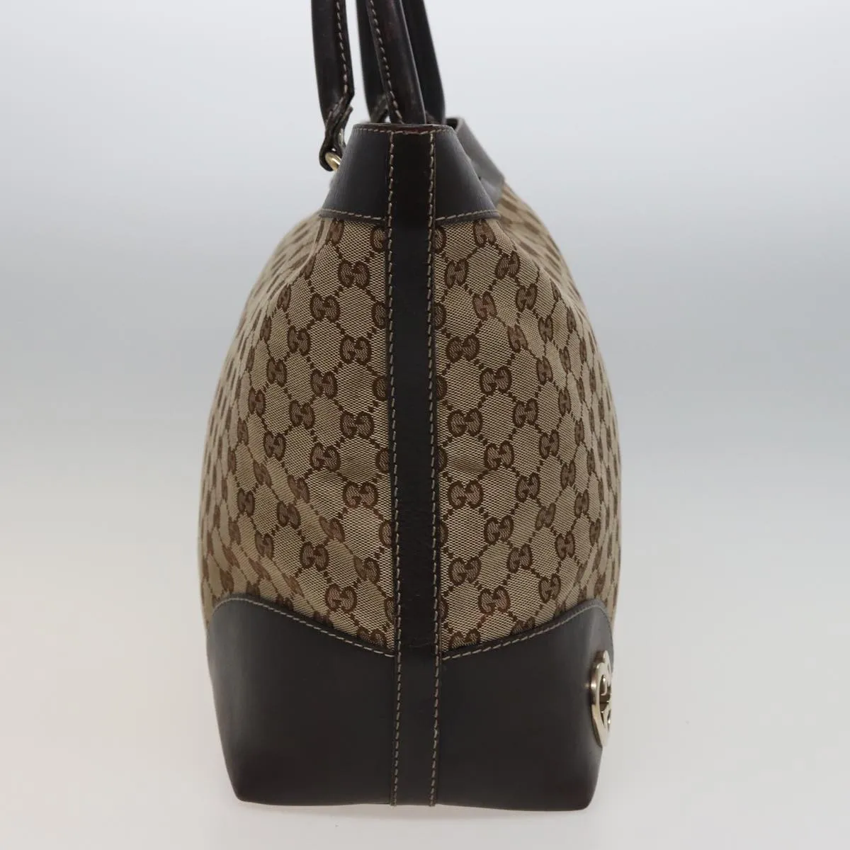 GUCCI GG Canvas Tote Bag Beige 257071 ac3048