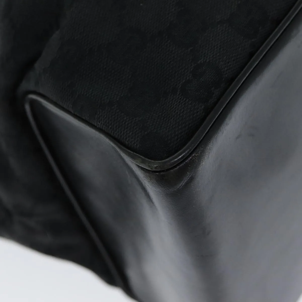 GUCCI GG Canvas Tote Bag Black fm3557