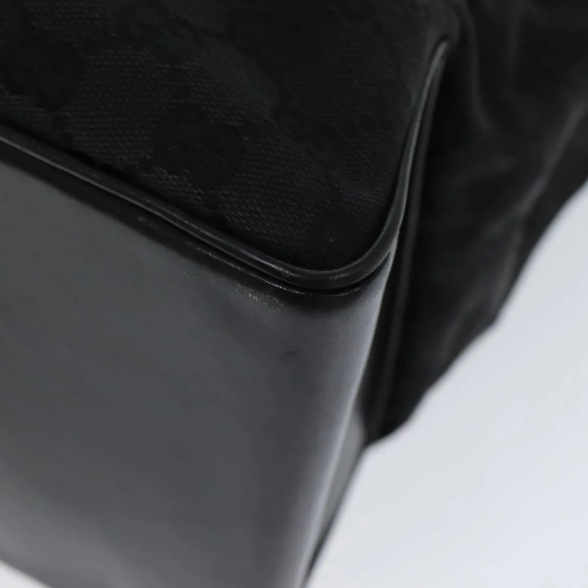 GUCCI GG Canvas Tote Bag Black fm3557