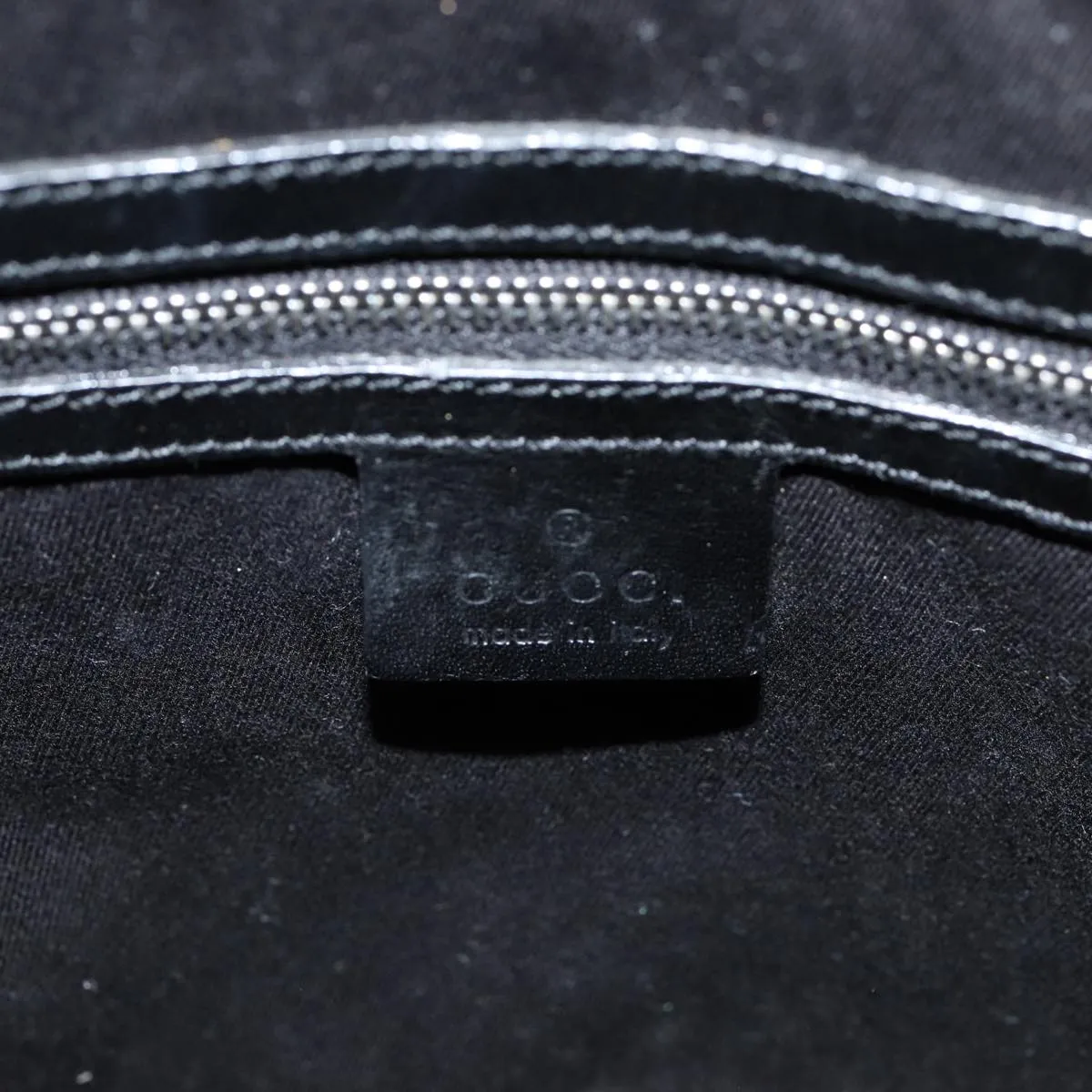 GUCCI GG Canvas Tote Bag Black fm3557