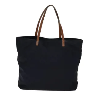 GUCCI GG Canvas Tote Bag Nylon Navy 72423