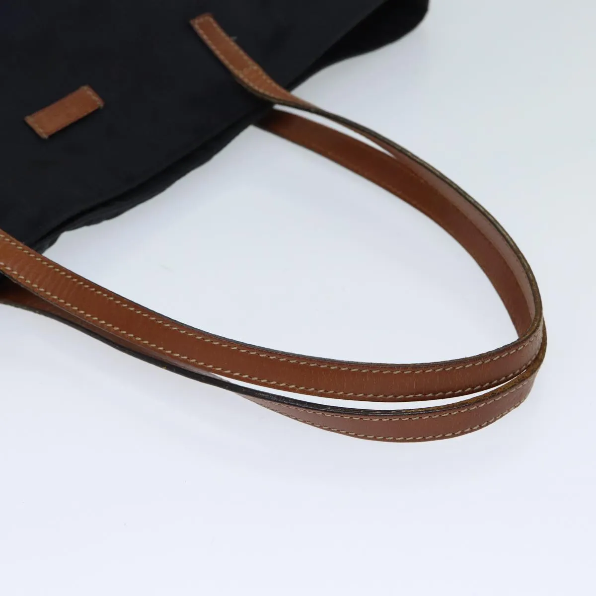 GUCCI GG Canvas Tote Bag Nylon Navy 72423