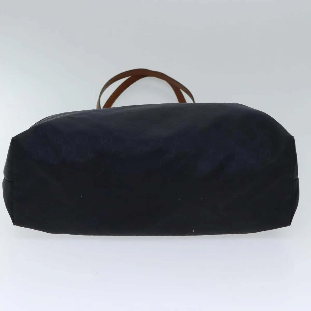 GUCCI GG Canvas Tote Bag Nylon Navy 72423