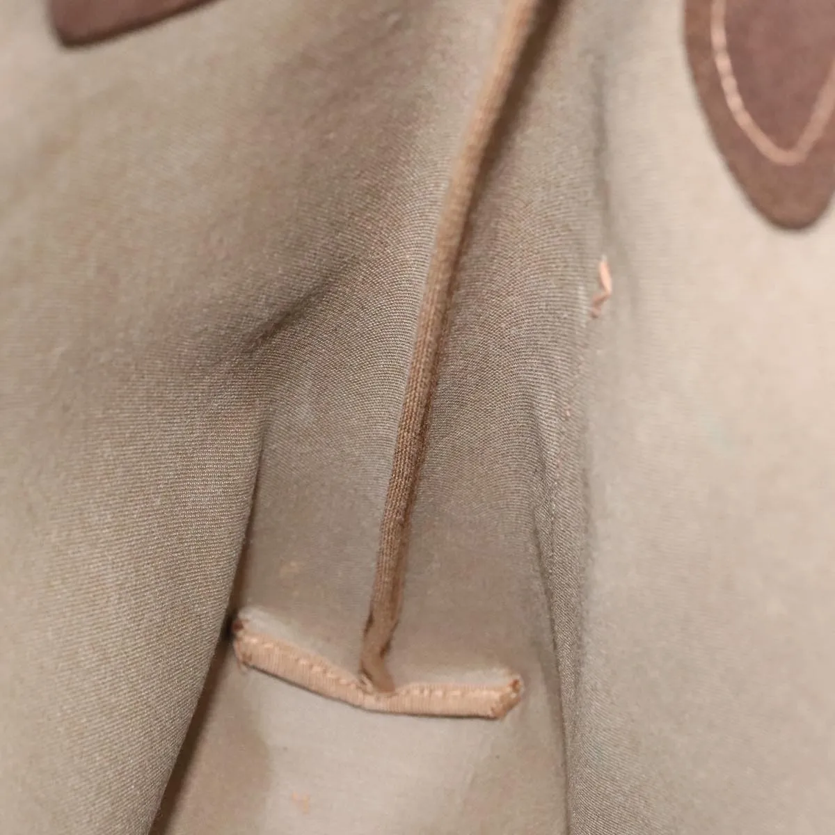 GUCCI GG Canvas Web Sherry Line Tote Bag PVC Leather Beige Green yk15583