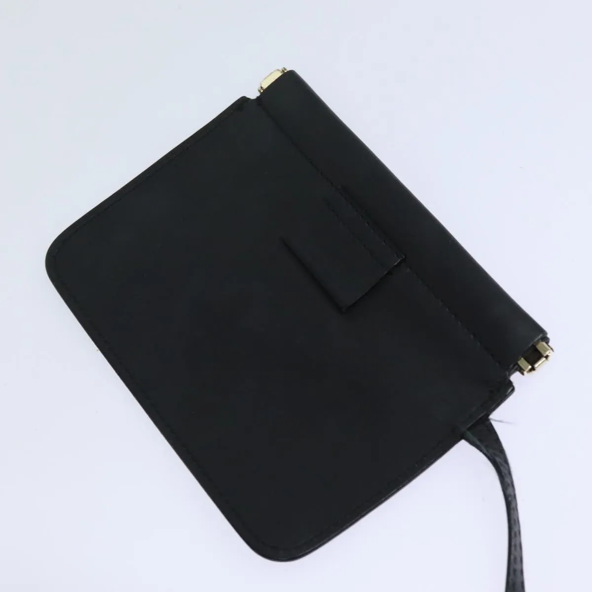 GUCCI Tote Bag Leather Black fm3585