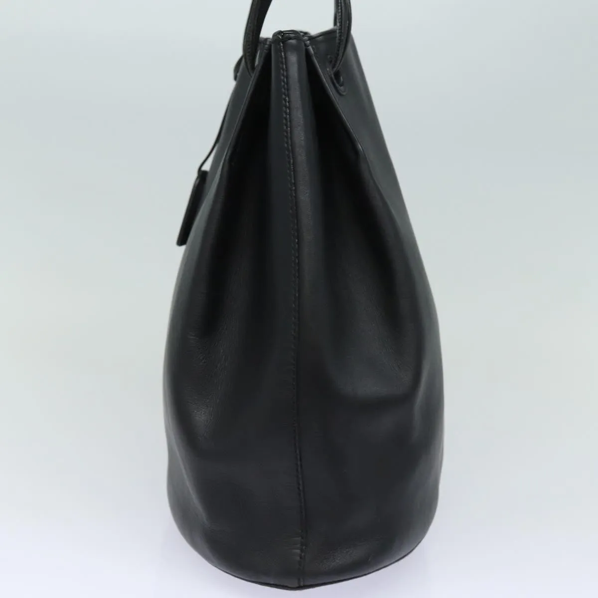 GUCCI Tote Bag Leather Black fm3585