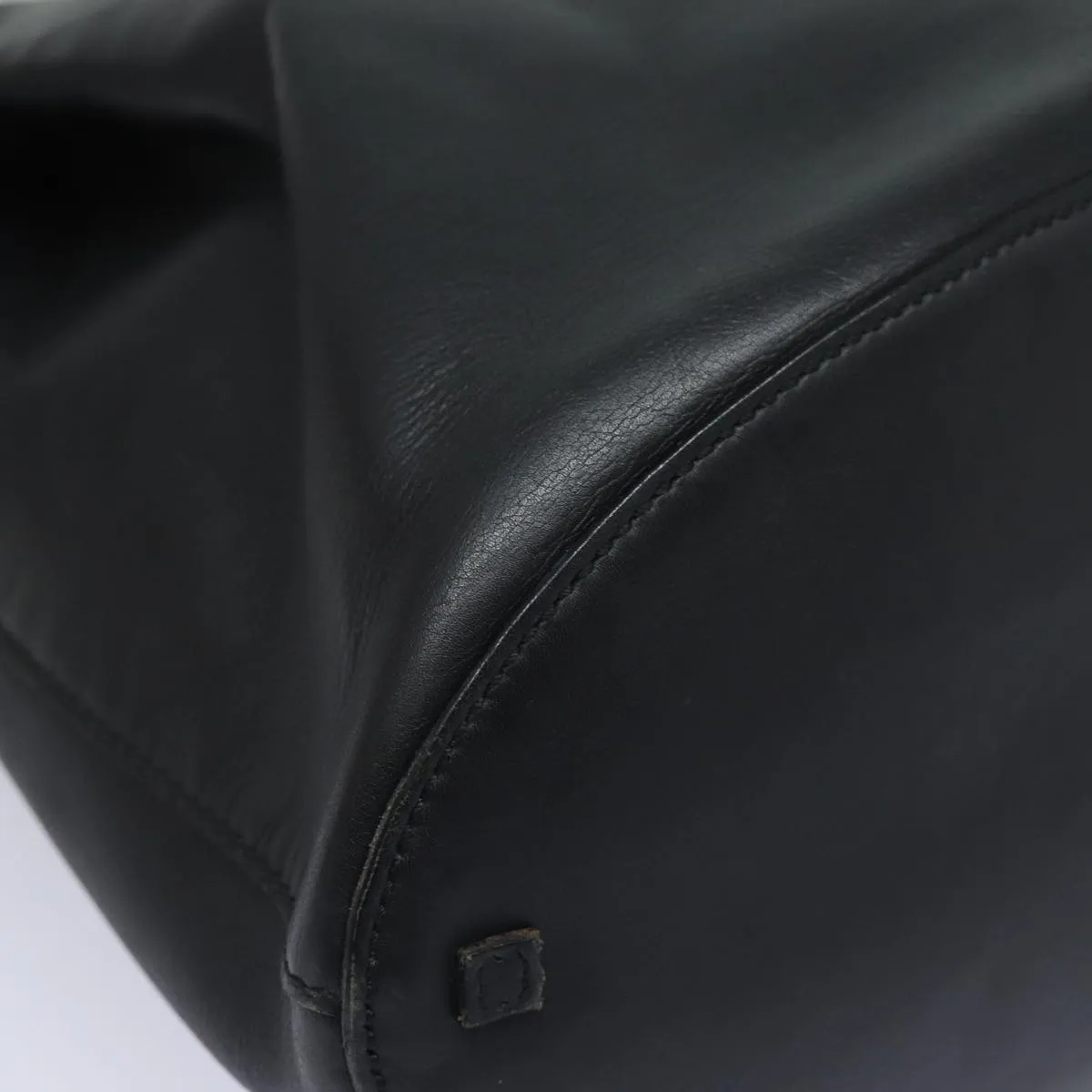 GUCCI Tote Bag Leather Black fm3585