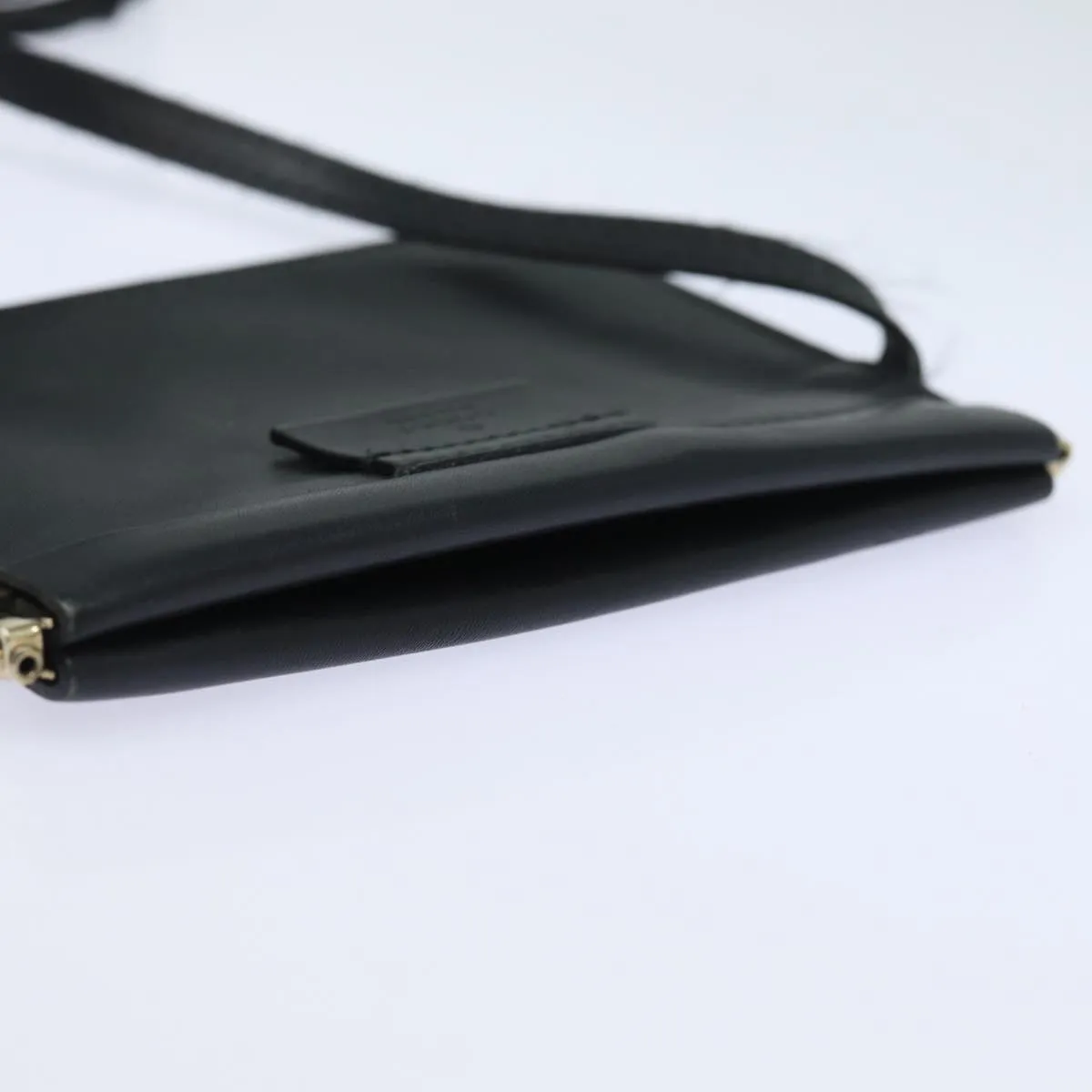 GUCCI Tote Bag Leather Black fm3585