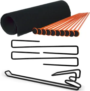 Gun Storage Solutions Bundles - Comes with Rifle Rods, Handgun Hangers, Mag Holder, and Shelf Liner. Gun Rack, Organizes Your Safe and Maximizes Space.