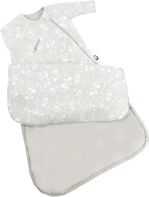 GUNAMUNA Unisex Baby Long Sleeve Sleep Bag, 2.6 TOG, Easy Diaper Change Zipper, Long Sleeves for Extra Warmth