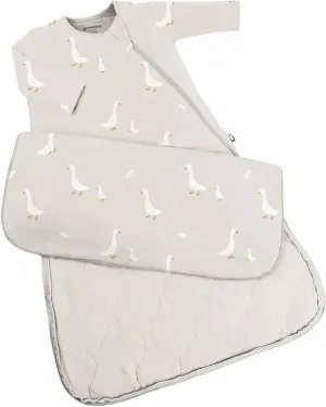 GUNAMUNA Unisex Baby Long Sleeve Sleep Bag, 2.6 TOG, Easy Diaper Change Zipper, Long Sleeves for Extra Warmth