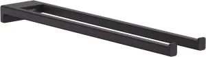 Hansgrohe -Towel Holder Twin-Handle 3-inch Holder in Matte Black, 41770670