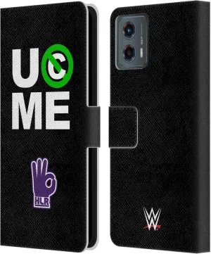 Head Case Designs Officially Licensed WWE John Cena Cenation Respect Superstars 9 Leather Book Wallet Case Cover Compatible with Motorola Moto G (2023)