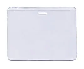 Heavy Duty Soft Flexible Landscape ID Card Holder CH-IDCW22ES (100 pack)