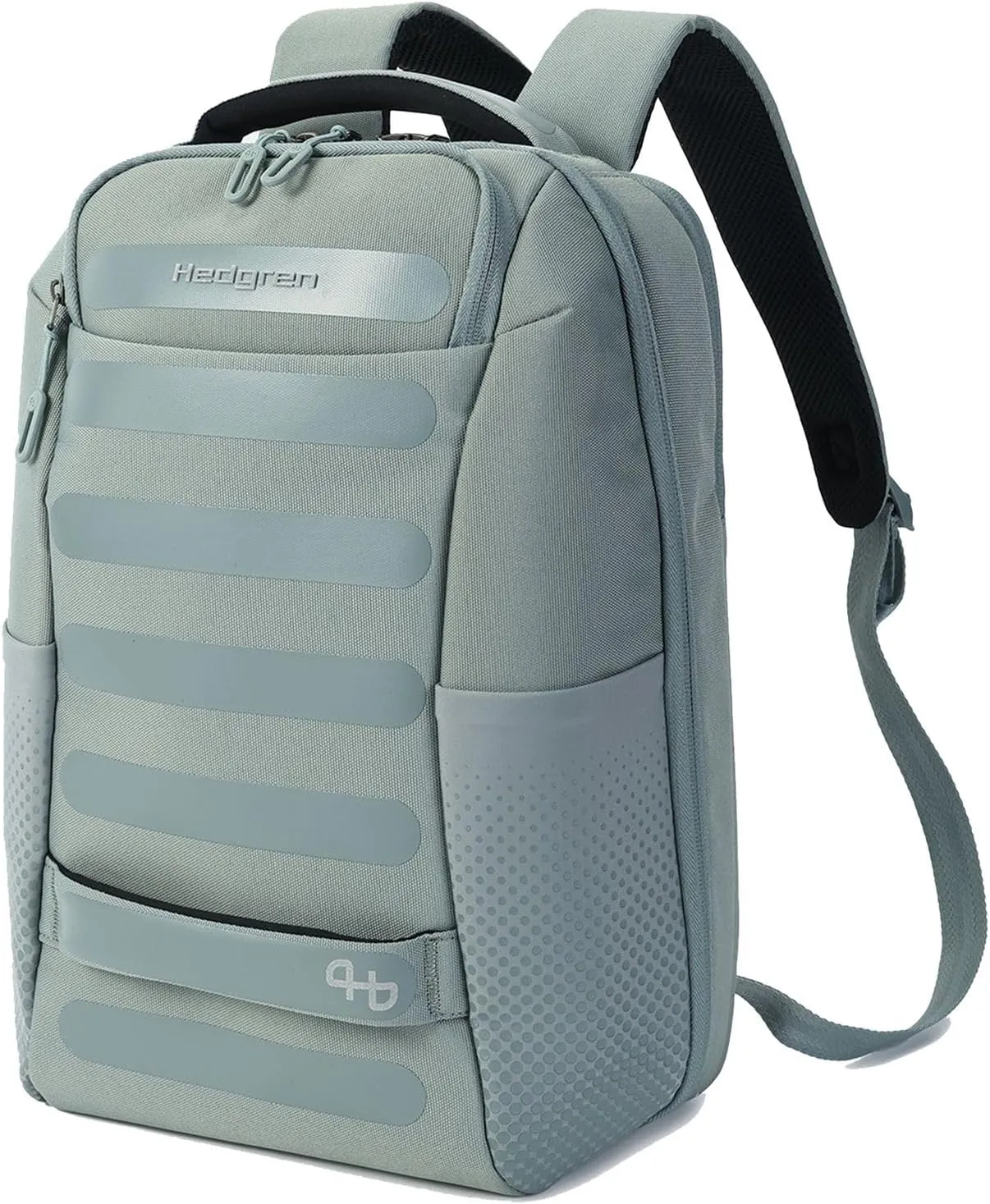Hedgren Handle Medium Backpack, Grey/Green, One Size