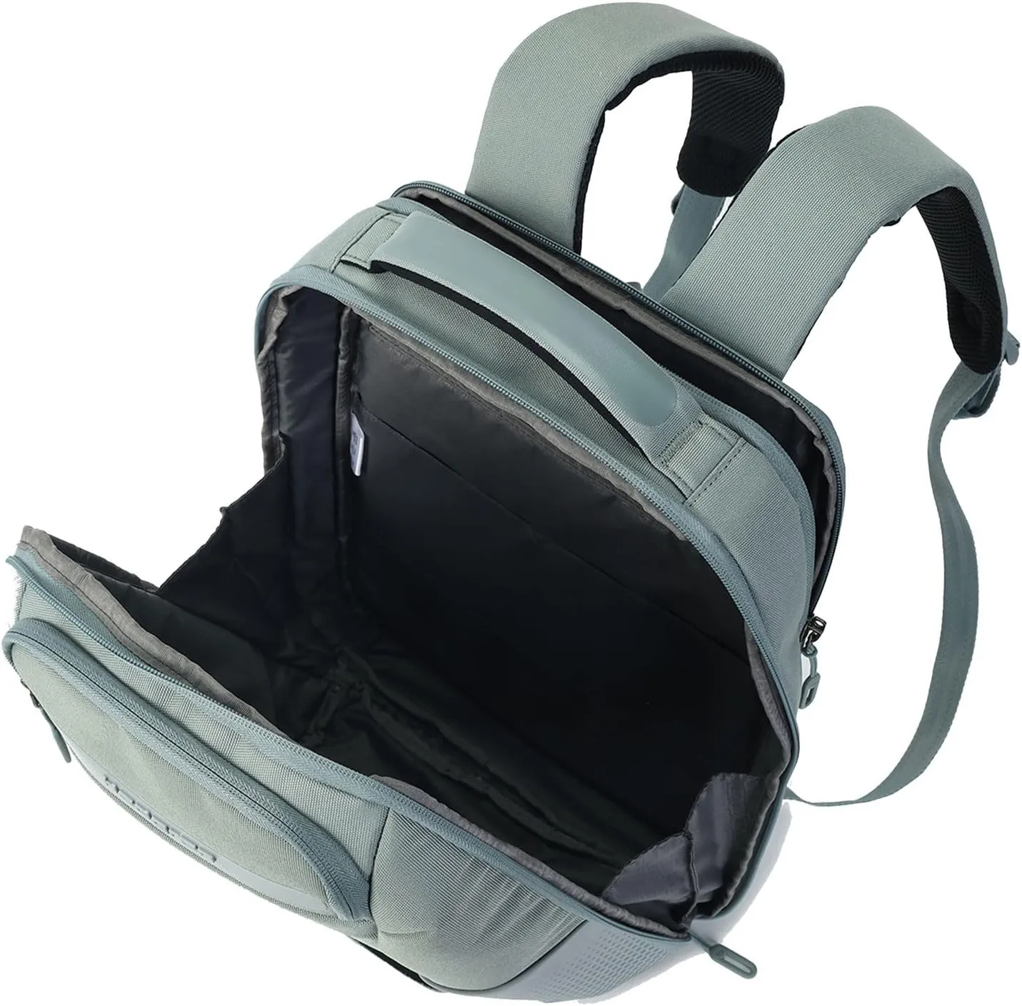 Hedgren Handle Medium Backpack, Grey/Green, One Size