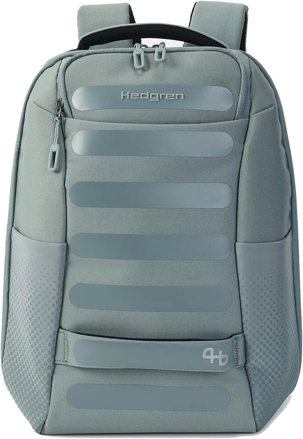 Hedgren Handle Medium Backpack, Grey/Green, One Size