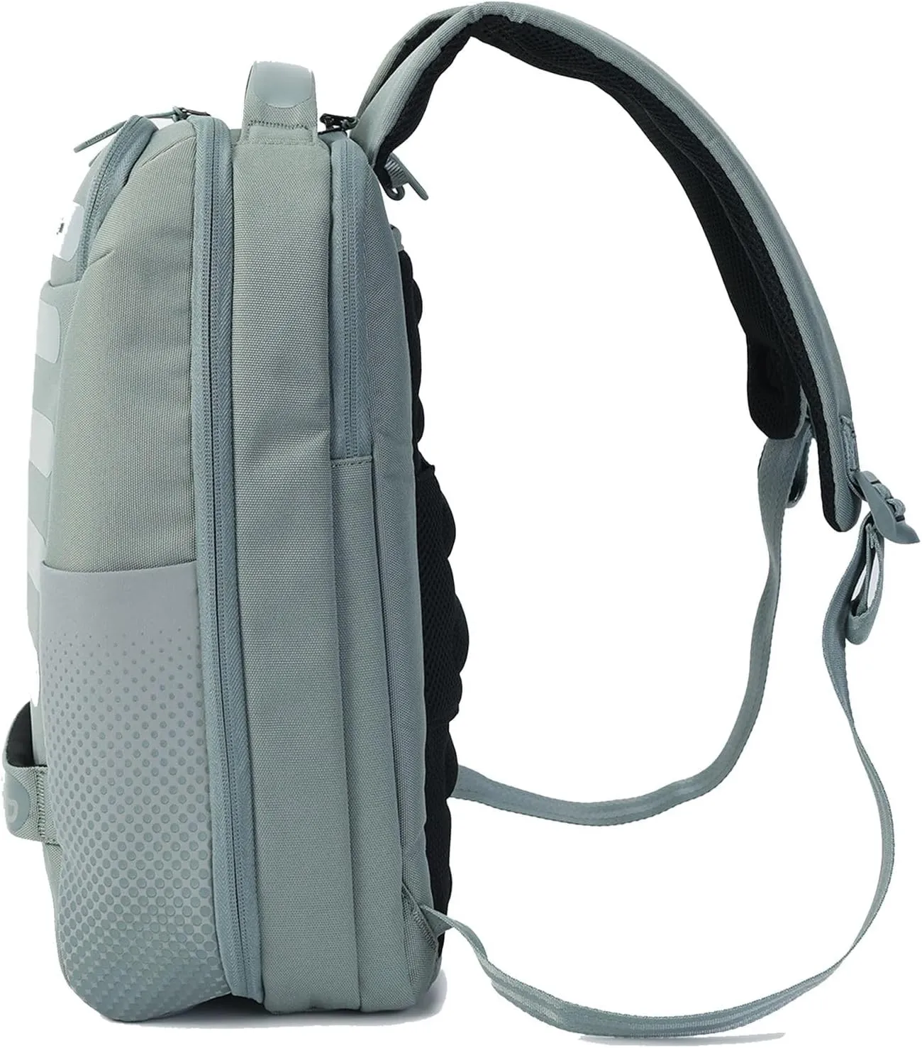 Hedgren Handle Medium Backpack, Grey/Green, One Size