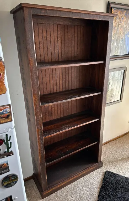 Hemingway - Amish Handcrafted 6ft Bookcase