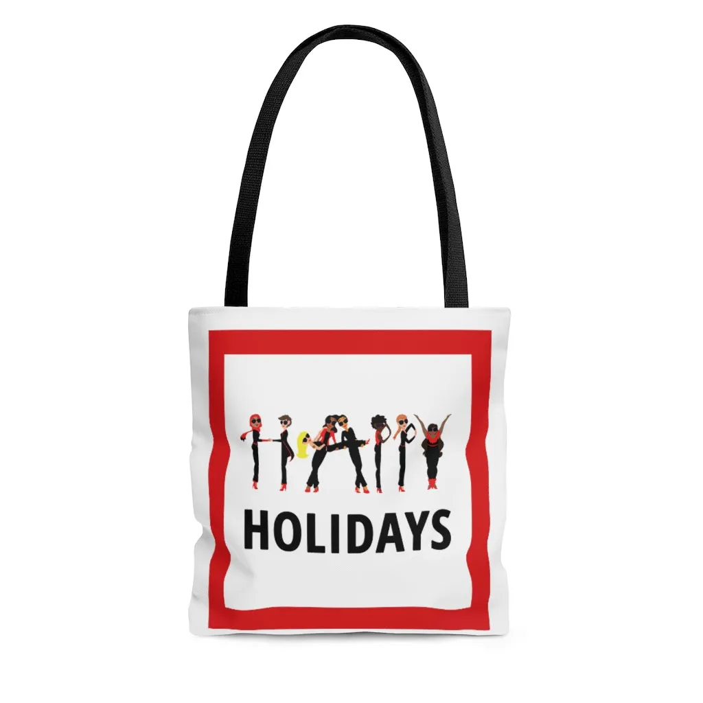 Holiday - Happy Holiday - SR - Tote Bag