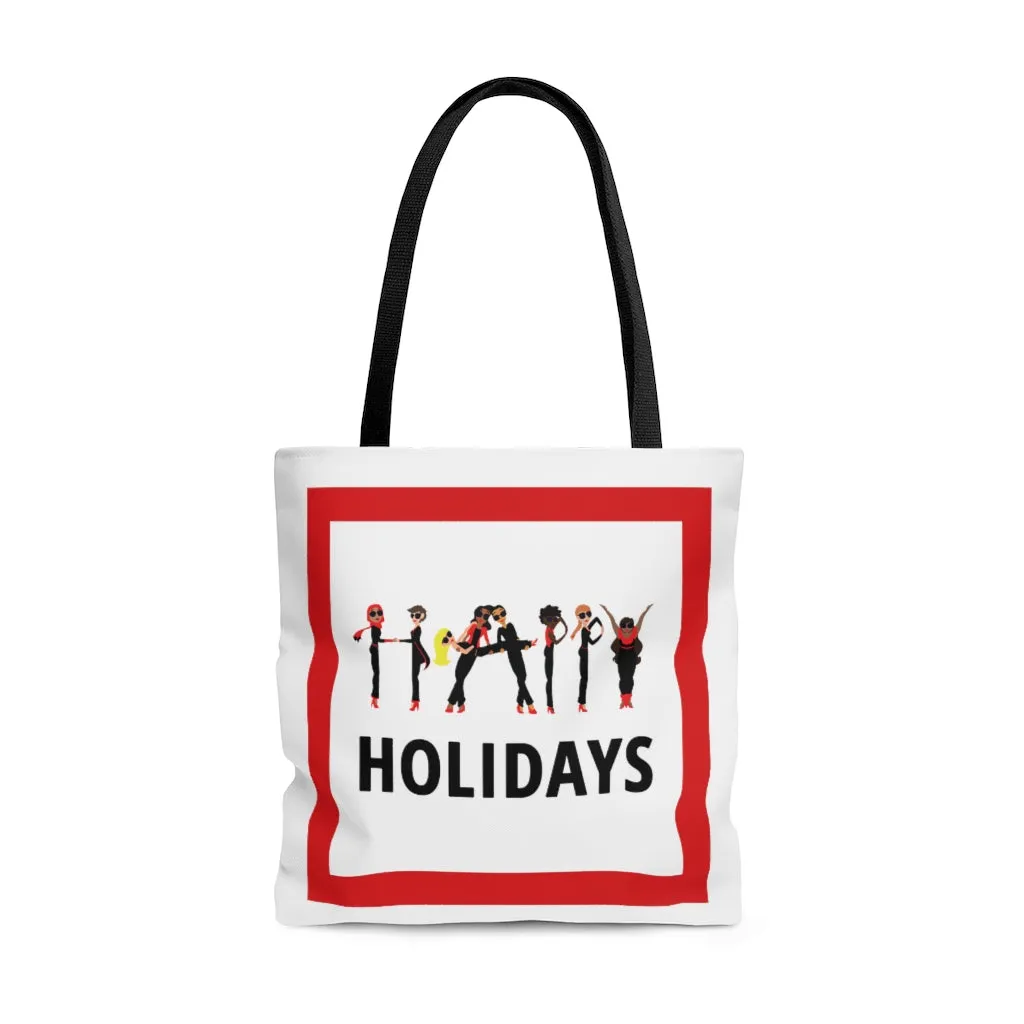 Holiday - Happy Holiday - SR - Tote Bag