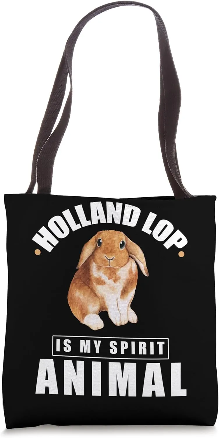 Holland Lop Tote Bag