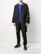 hooded rain coat