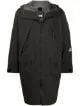hooded rain coat