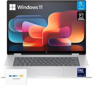 HP Envy x360 2-in-1 Laptop, 16" WUXGA IPS Touchscreen, 12-Core Intel Ultra 5 125U Processor, 16GB LPDDR5, 512GB SSD   512GB External Hard Drive, Wi-Fi 6E, HDMI, Backlit KB, Windows 11 Home
