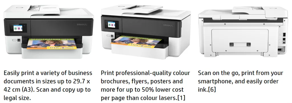 HP OfficeJet Pro 7720 Wide Format All-in-One Printer