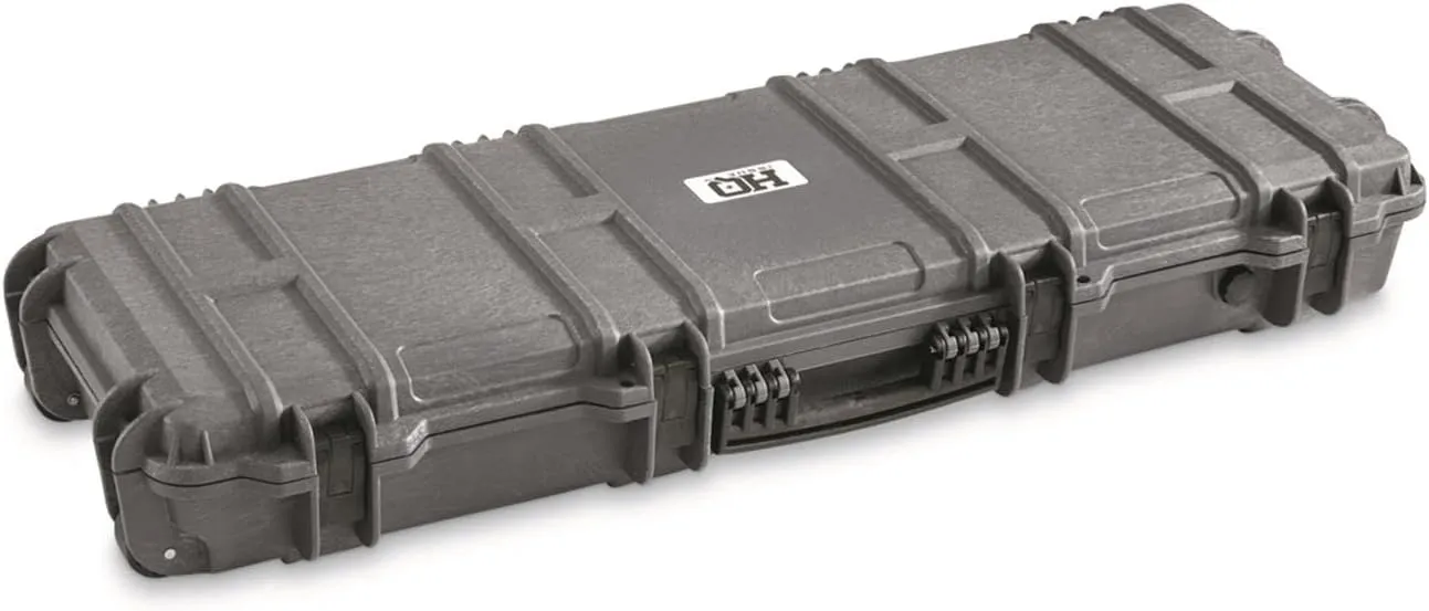HQ ISSUE Tactical Rifle Case Hard with Foam, Gun Cases for Rifles TSA Approved