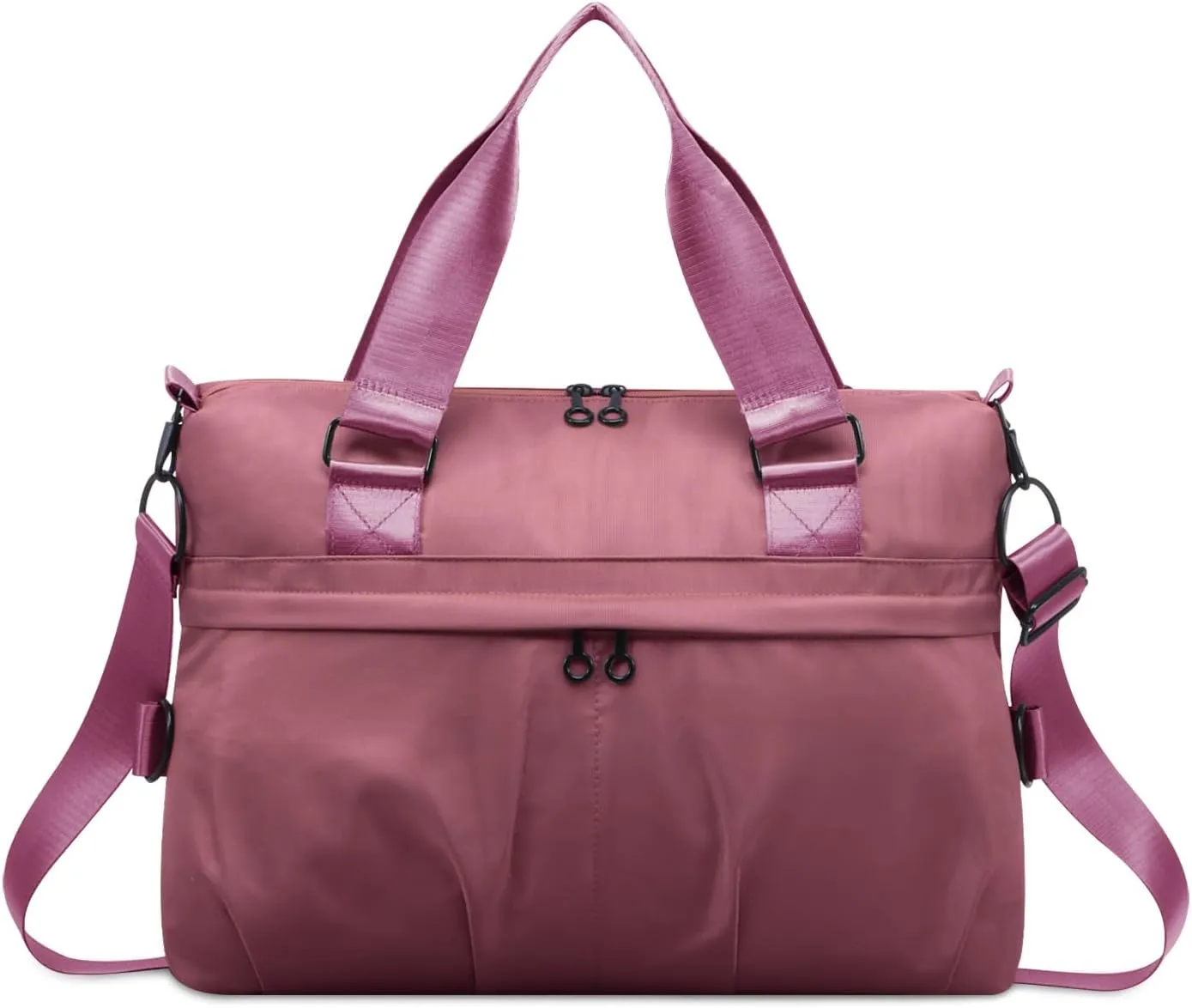 HUA ANGEL Women's Waterproof Sports Duffle Bag - Large Capacity Gym Bag Multi-Pocket for Travel Fitness Yoga Work and Weekend