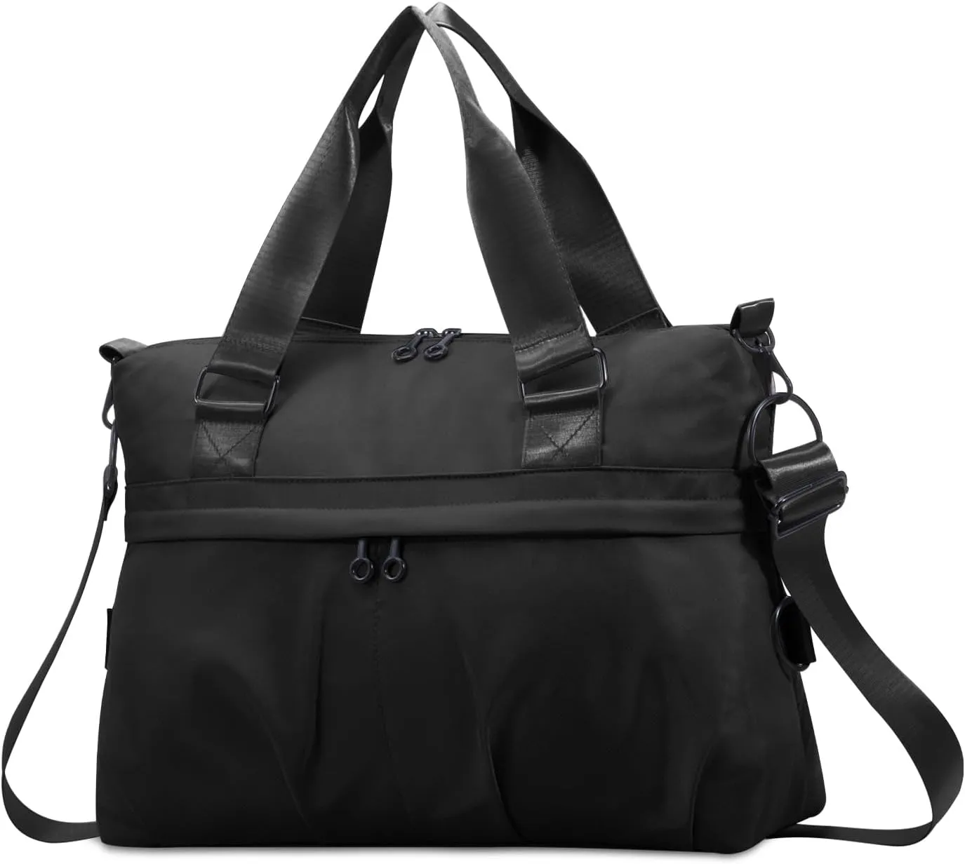 HUA ANGEL Women's Waterproof Sports Duffle Bag - Large Capacity Gym Bag Multi-Pocket for Travel Fitness Yoga Work and Weekend