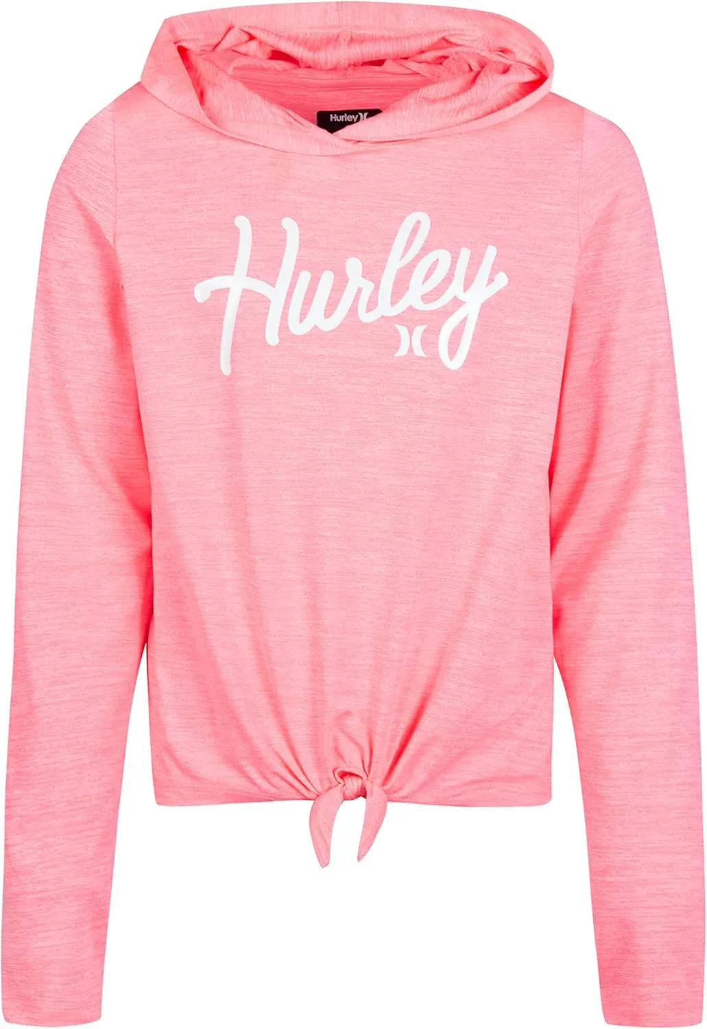 Hurley Girls' Long Sleeve Hooded Top