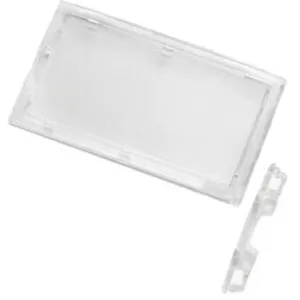 ID Plastic Card Holder Clear/Frosted Lockable Portrait CH-IDCW509 - Pkt 100
