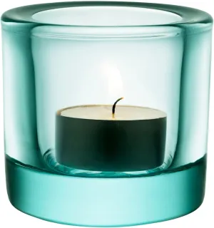 Iittala Kivi / 5604 Tealight Holder Turquoise