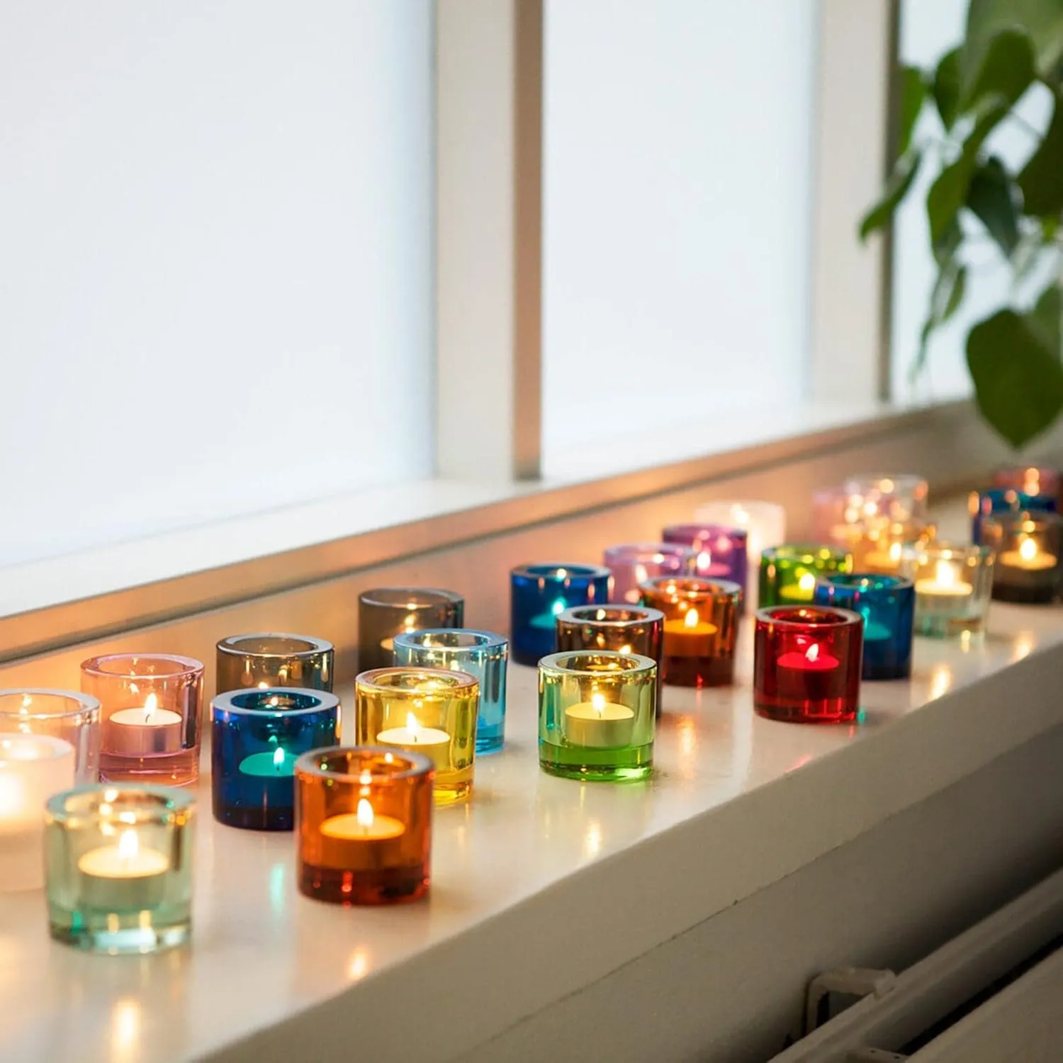 Iittala Kivi / 5604 Tealight Holder Turquoise